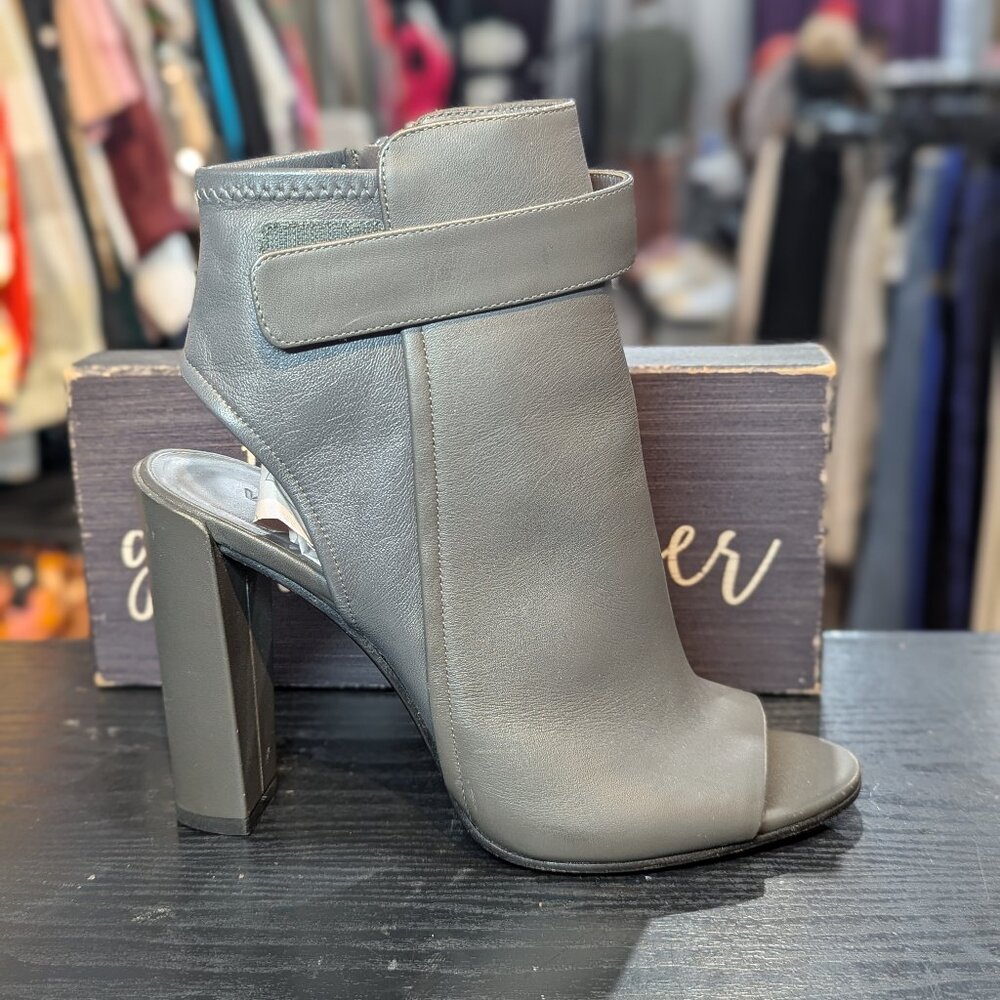 VINCE Brigham Peep Toe Booties